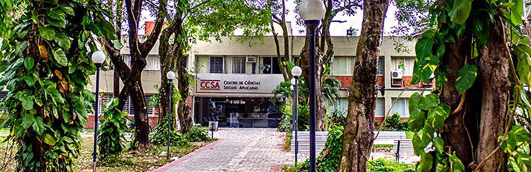Fachada do prédio do CCSA